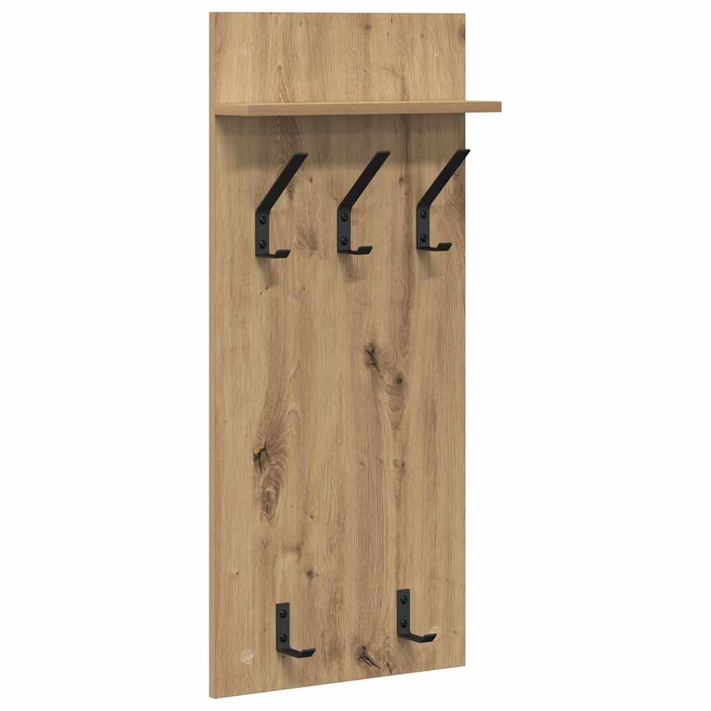 Wandmontierter nachttisch Artisan-Eiche 40 x 10 x 90 cm