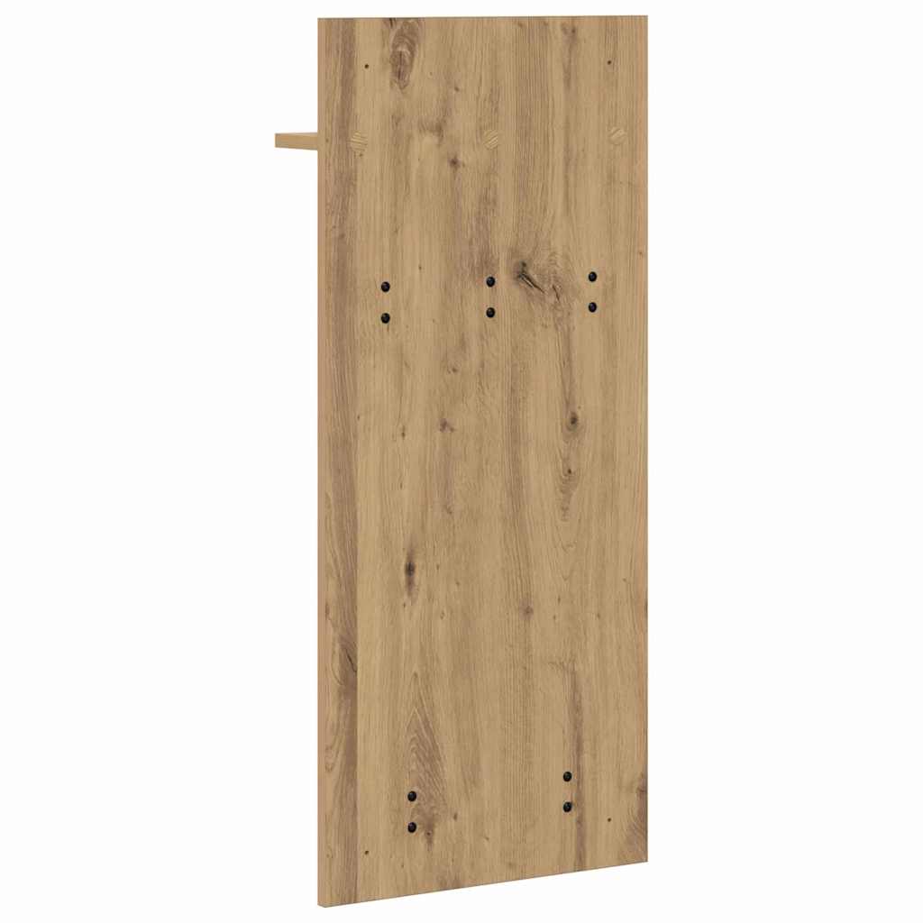 Wandmontierter nachttisch Artisan-Eiche 40 x 10 x 90 cm
