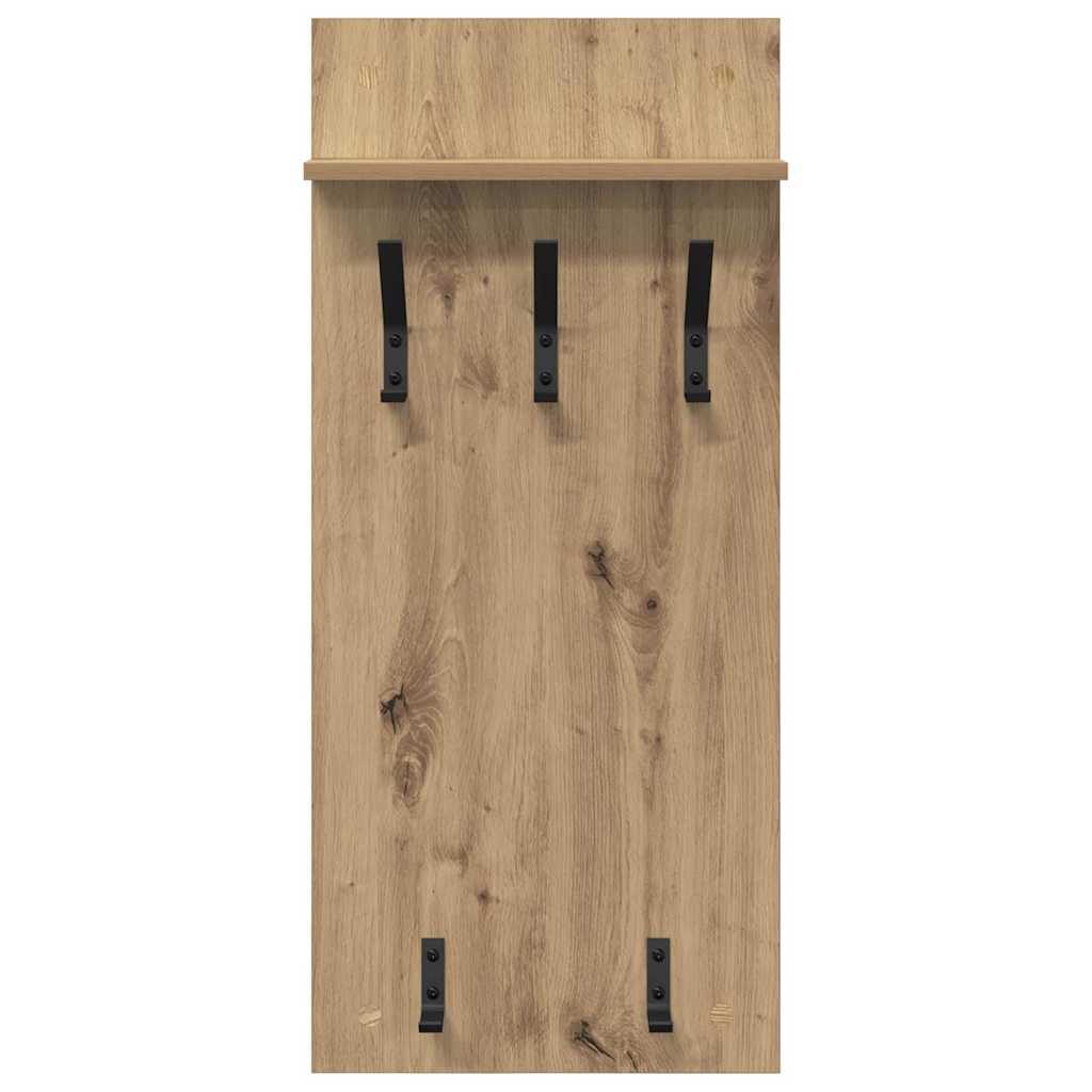 Wandmontierter nachttisch Artisan-Eiche 40 x 10 x 90 cm