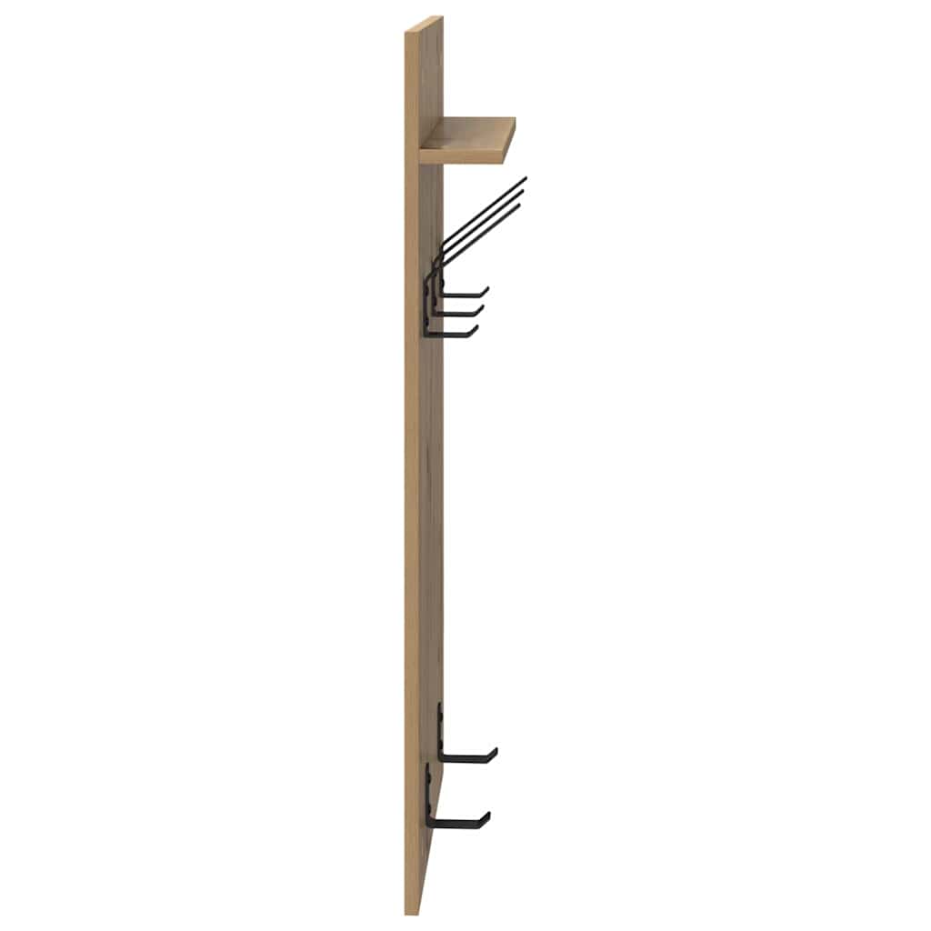 Wandmontierter nachttisch Artisan-Eiche 40 x 10 x 90 cm