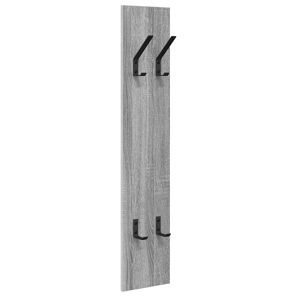 Wandmontierter nachttisch Graues Sonoma 20 x 1,5 x 100 cm