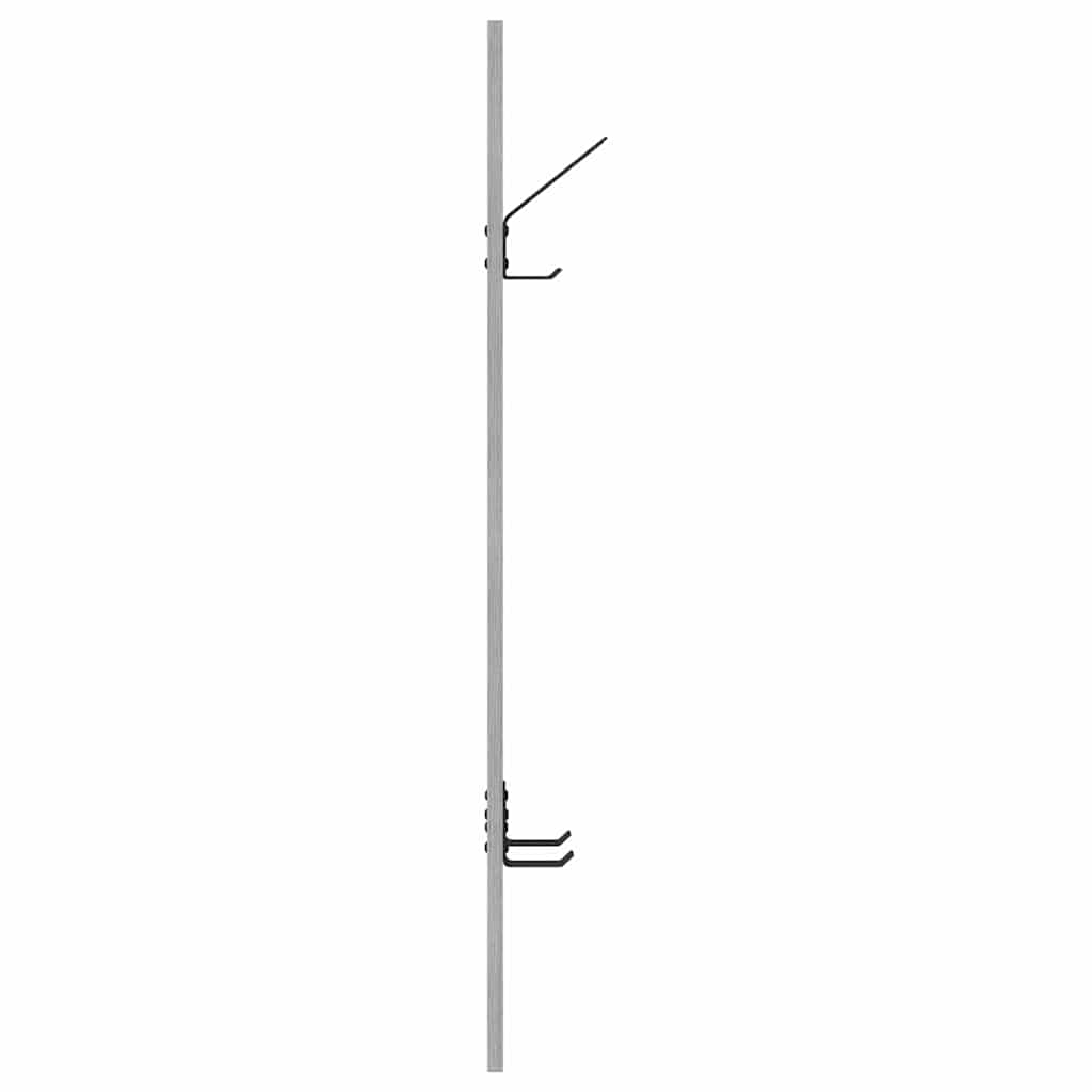 Wandmontierter nachttisch Graues Sonoma 20 x 1,5 x 100 cm
