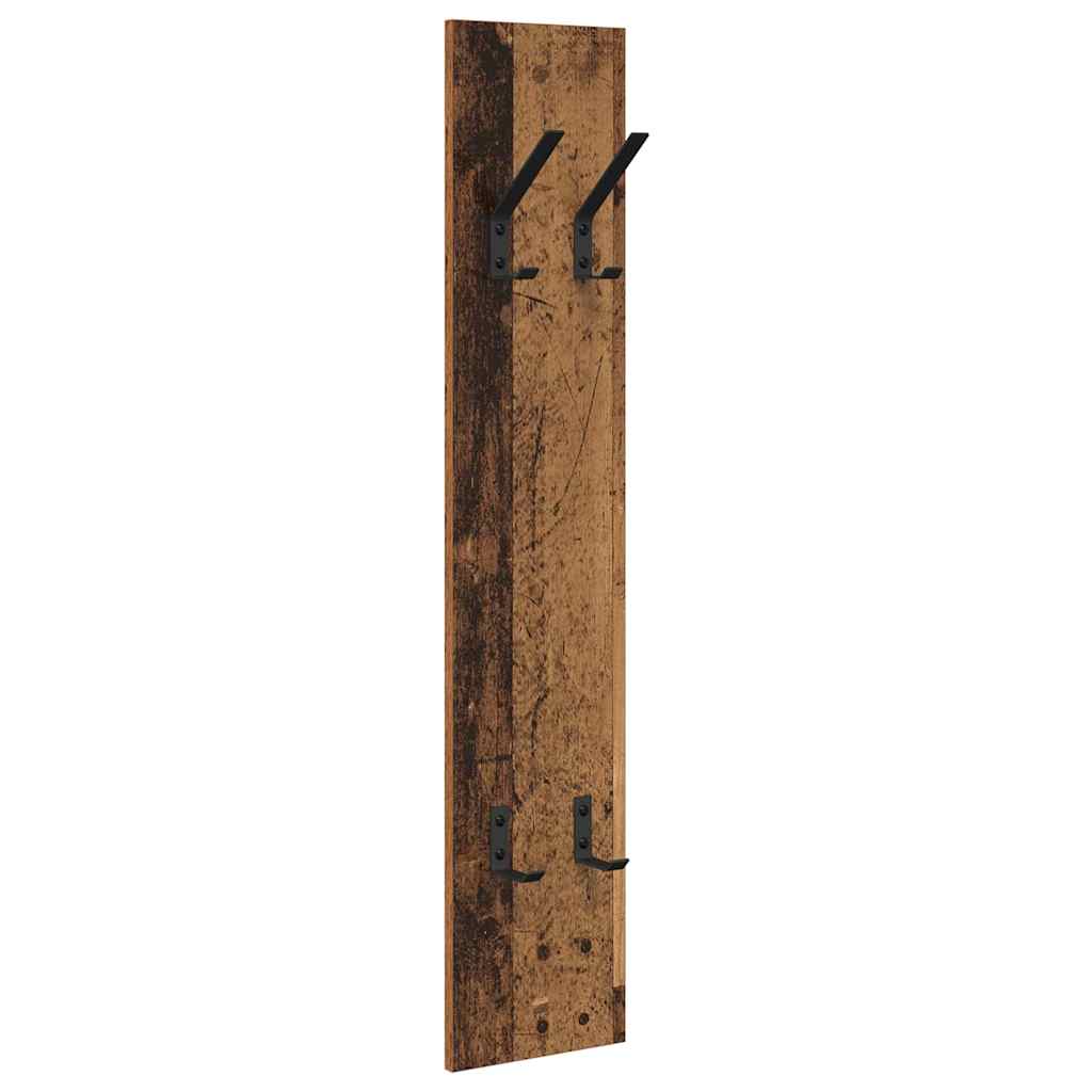 Wandmontierter nachttisch Altholz 20 x 1,5 x 100 cm