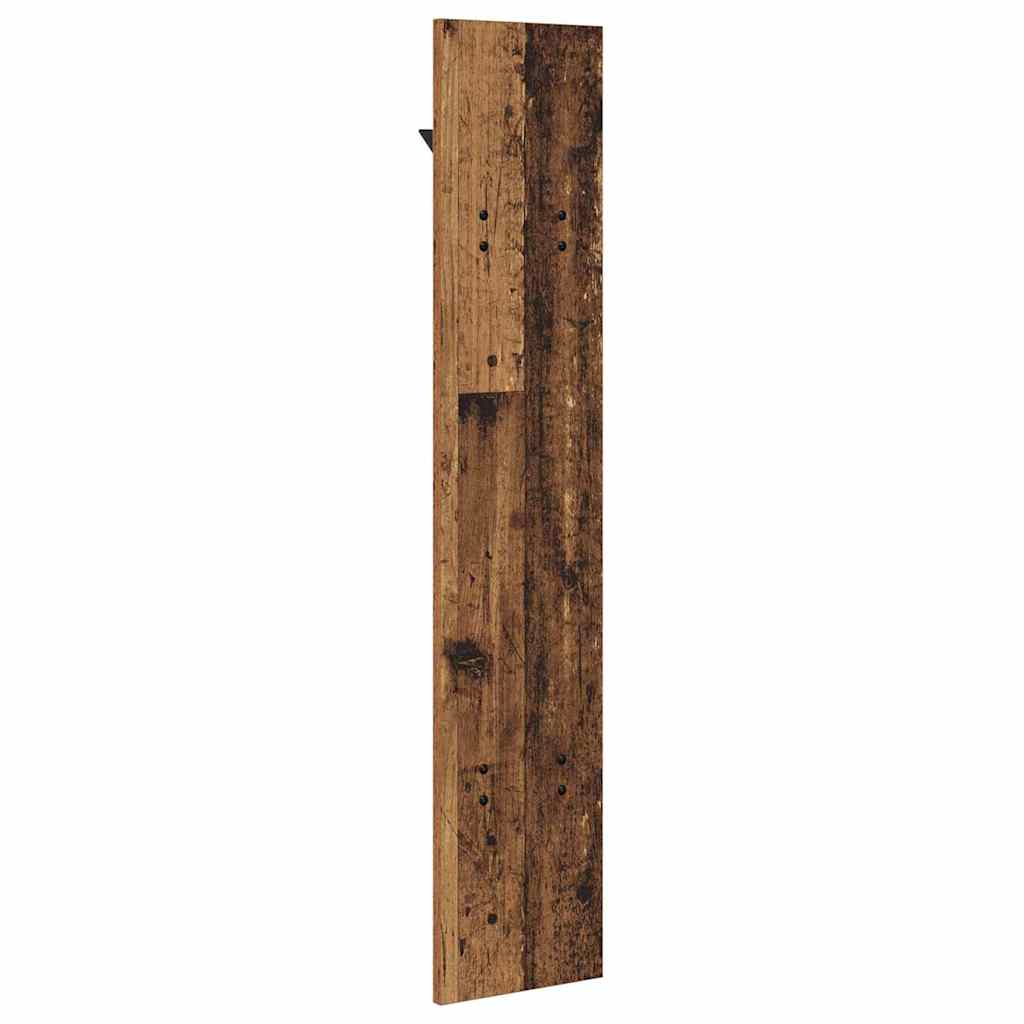 Wandmontierter nachttisch Altholz 20 x 1,5 x 100 cm