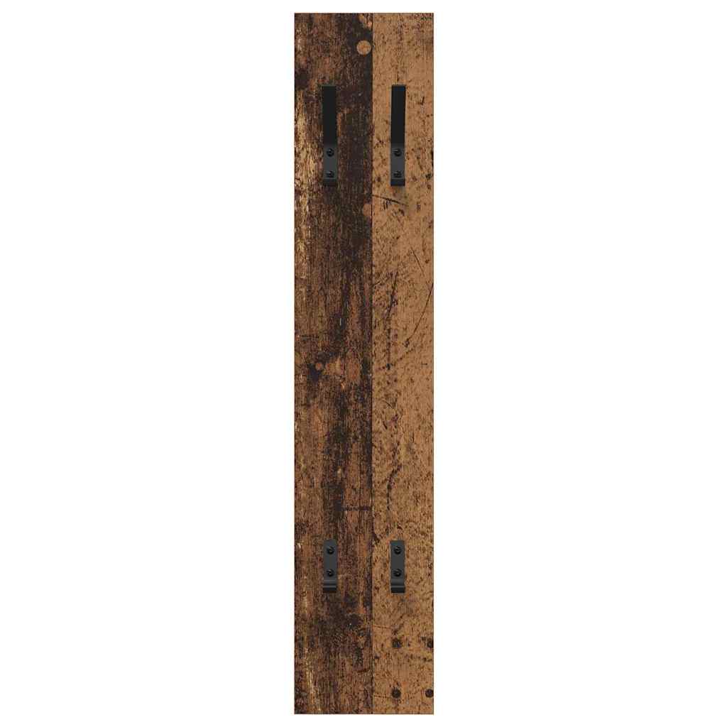 Wandmontierter nachttisch Altholz 20 x 1,5 x 100 cm