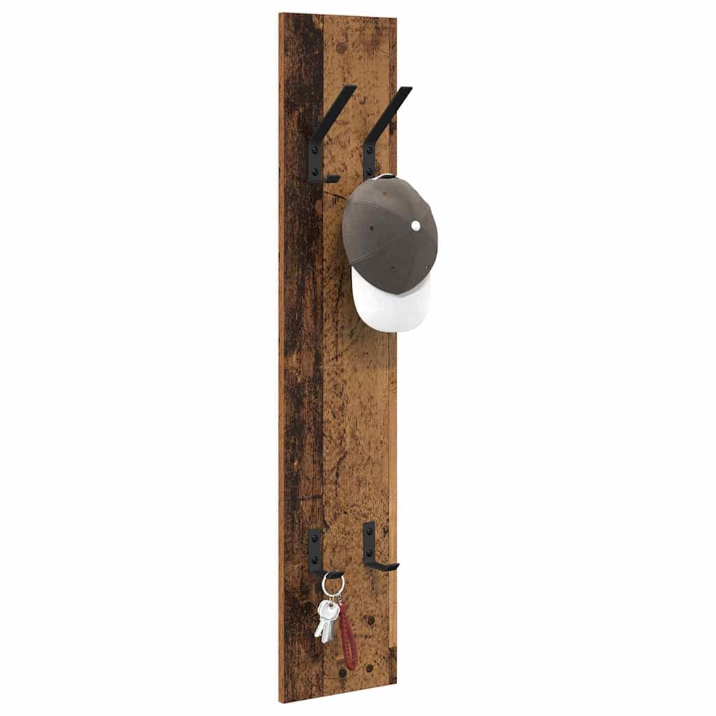 Wandmontierter nachttisch Altholz 20 x 1,5 x 100 cm