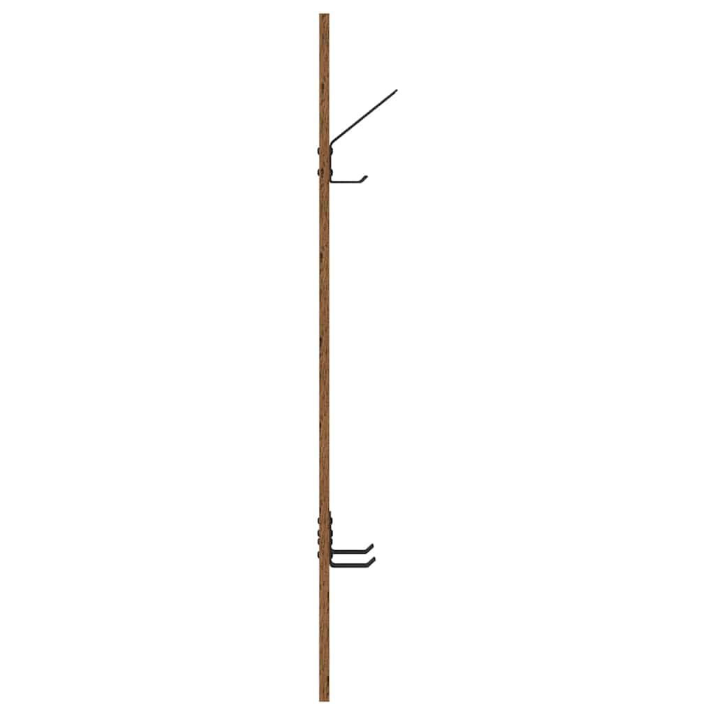 Wandmontierter nachttisch Altholz 20 x 1,5 x 100 cm