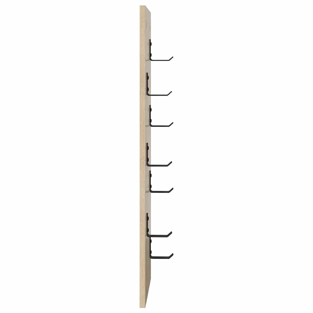 Wandmontierter nachttisch Sonoma-Eiche 30 x 1,5 x 80 cm