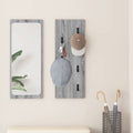 Wandmontierter nachttisch Graues Sonoma 30 x 1,5 x 80 cm