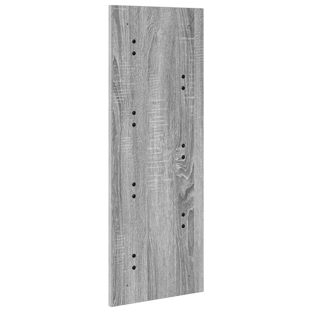 Wandmontierter nachttisch Graues Sonoma 30 x 1,5 x 80 cm