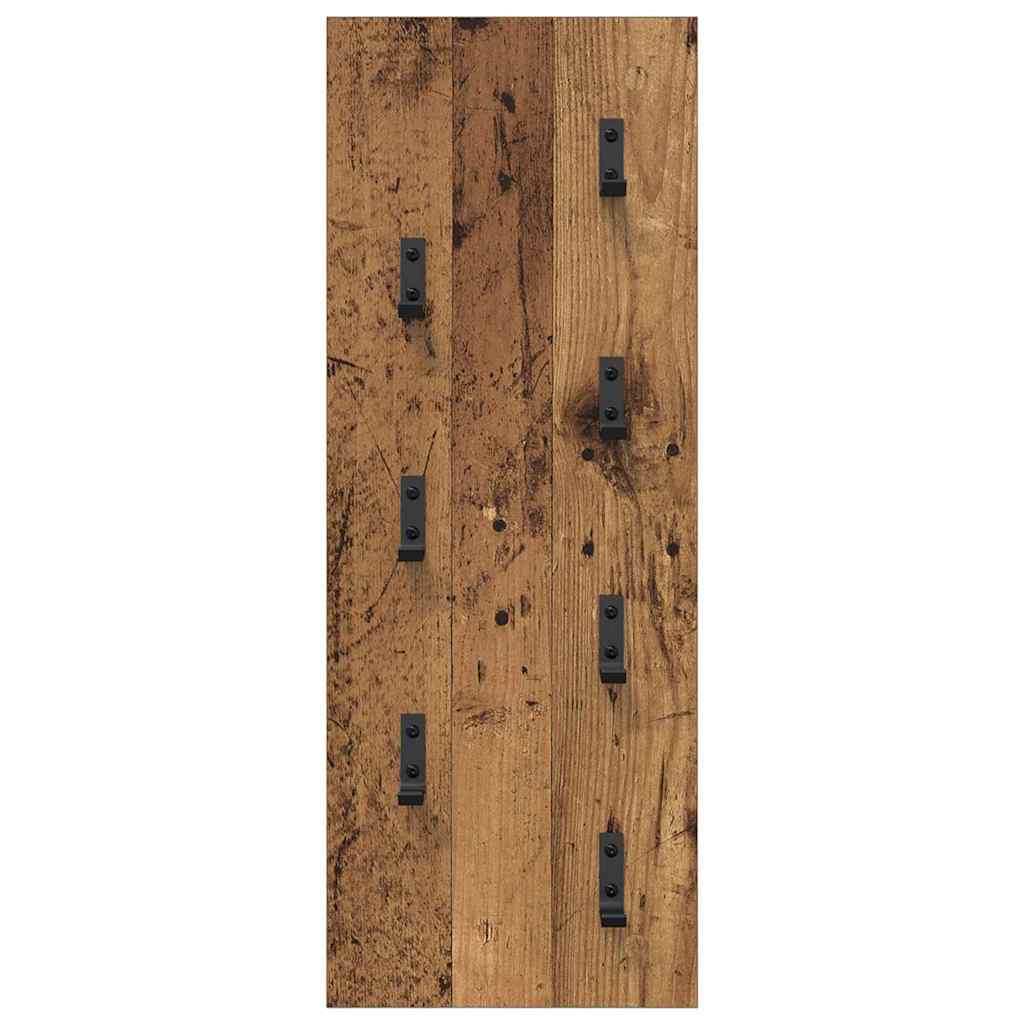 Wandmontierter nachttisch Wandmontiert Altholz 30 x 1,5 x 80 cm