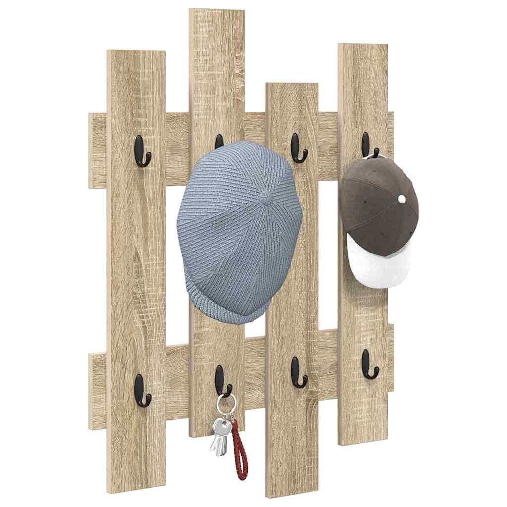 Wandmontierter nachttisch Sonoma-Eiche 60 x 3 x 82 cm