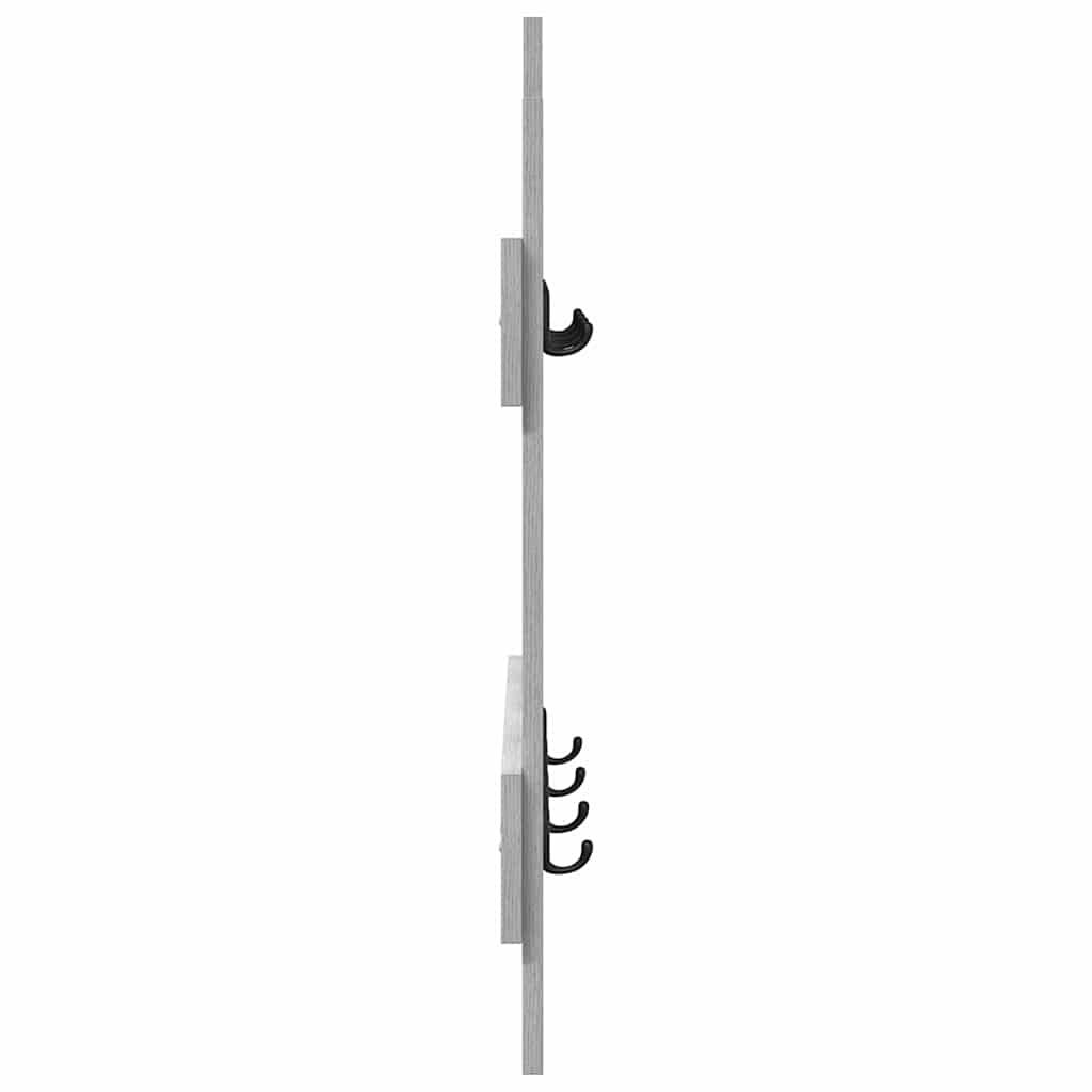 Wandmontierter nachttisch Graues Sonoma 60 x 3 x 82 cm