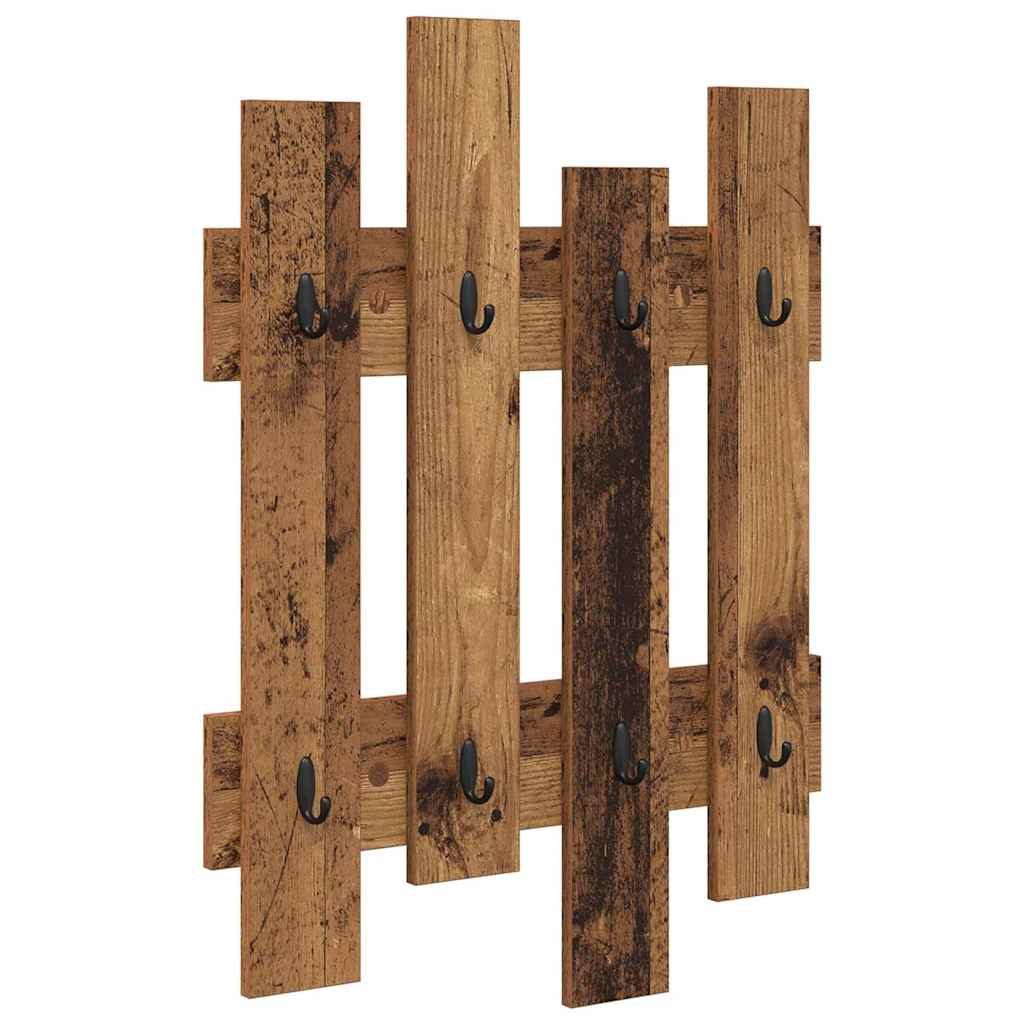 Wandmontierter nachttisch Altholz 60 x 3 x 82 cm Holzwerkstoff