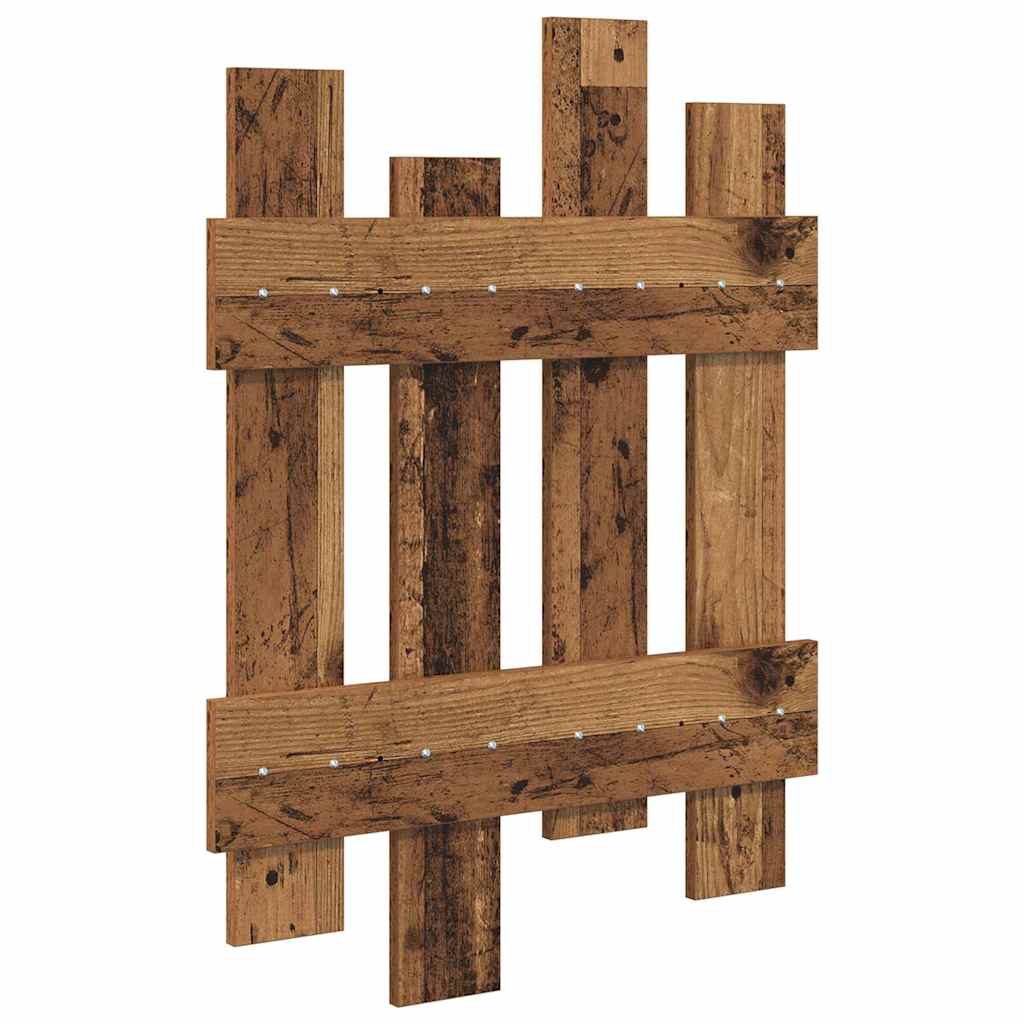 Wandmontierter nachttisch Altholz 60 x 3 x 82 cm Holzwerkstoff
