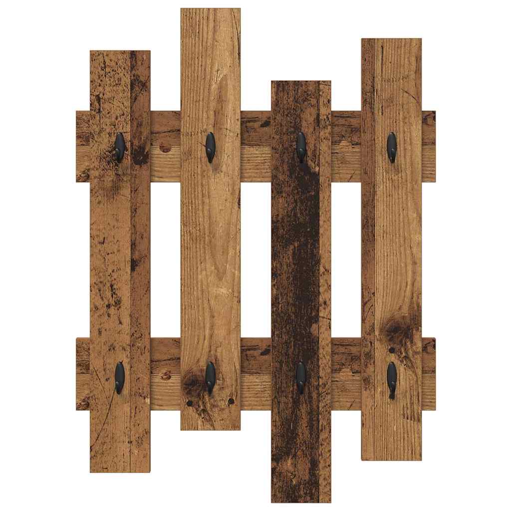 Wandmontierter nachttisch Altholz 60 x 3 x 82 cm Holzwerkstoff
