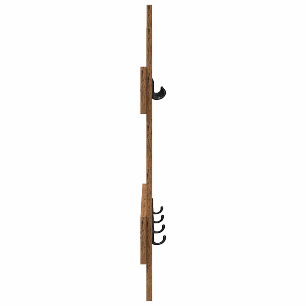 Wandmontierter nachttisch Altholz 60 x 3 x 82 cm Holzwerkstoff