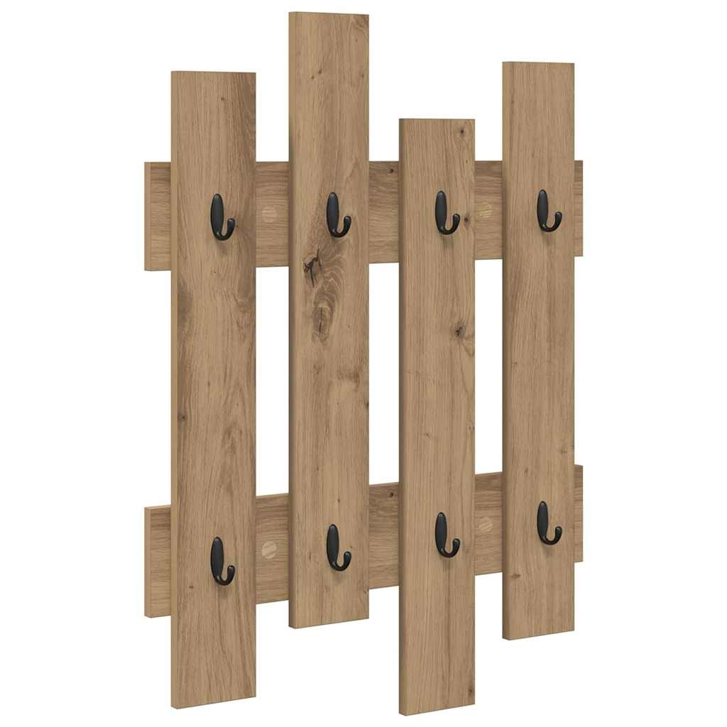 Wandmontierter nachttisch Artisan-Eiche 60 x 3 x 82 cm