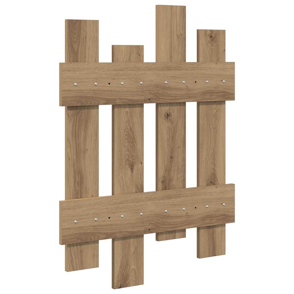Wandmontierter nachttisch Artisan-Eiche 60 x 3 x 82 cm