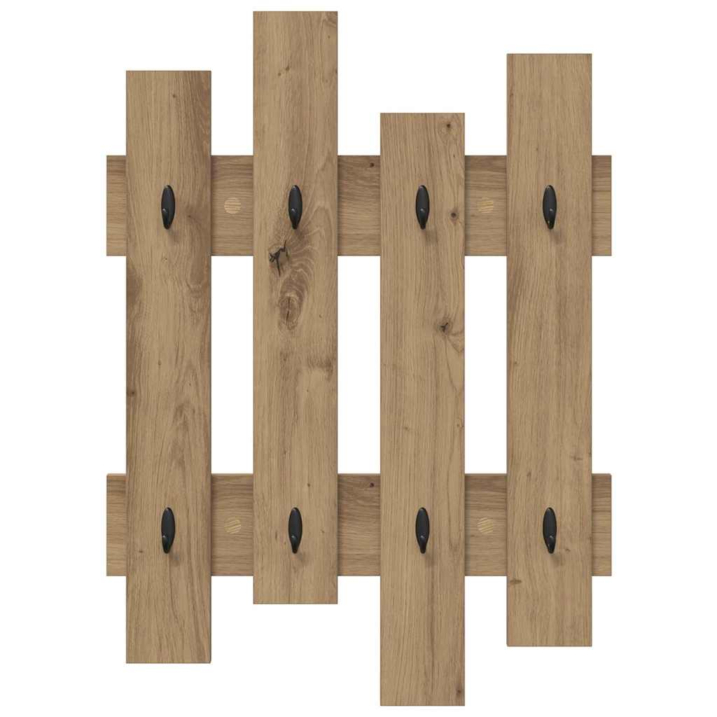Wandmontierter nachttisch Artisan-Eiche 60 x 3 x 82 cm