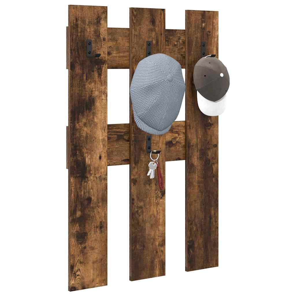 Wandmontierter nachttisch Geräucherte Eiche 65 x 3 x 100 cm