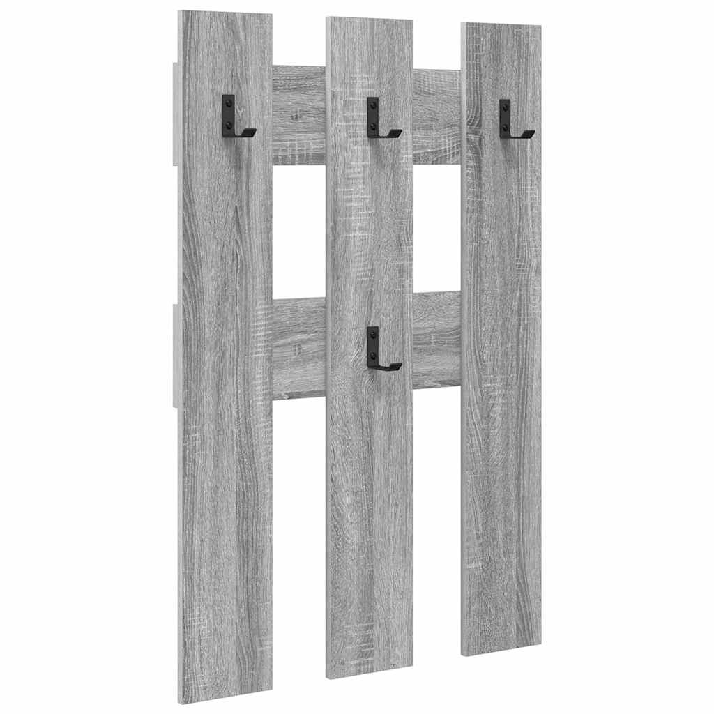 Wandmontierter nachttisch Graues Sonoma 65 x 3 x 100 cm