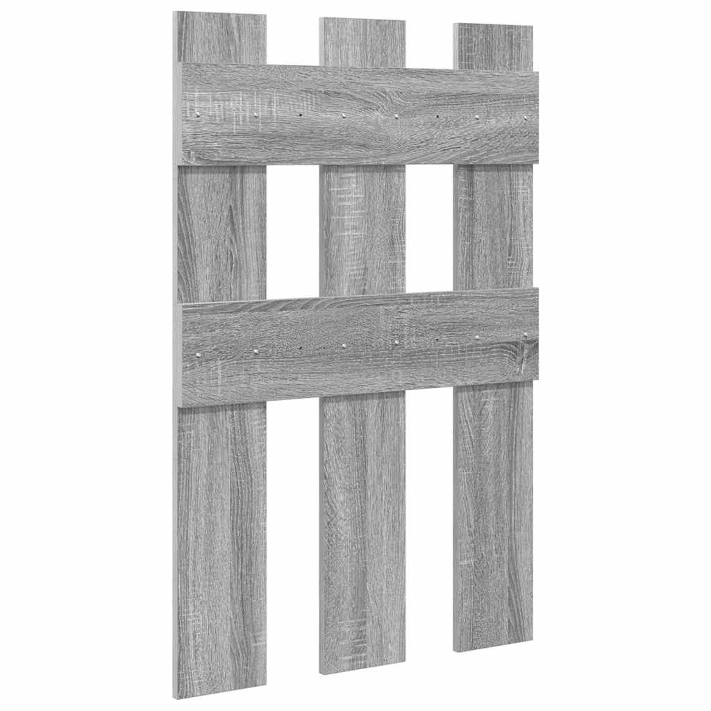 Wandmontierter nachttisch Graues Sonoma 65 x 3 x 100 cm
