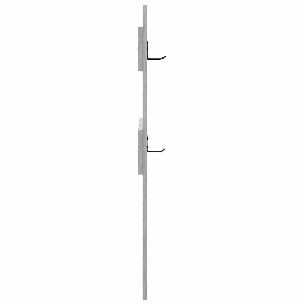 Wandmontierter nachttisch Graues Sonoma 65 x 3 x 100 cm