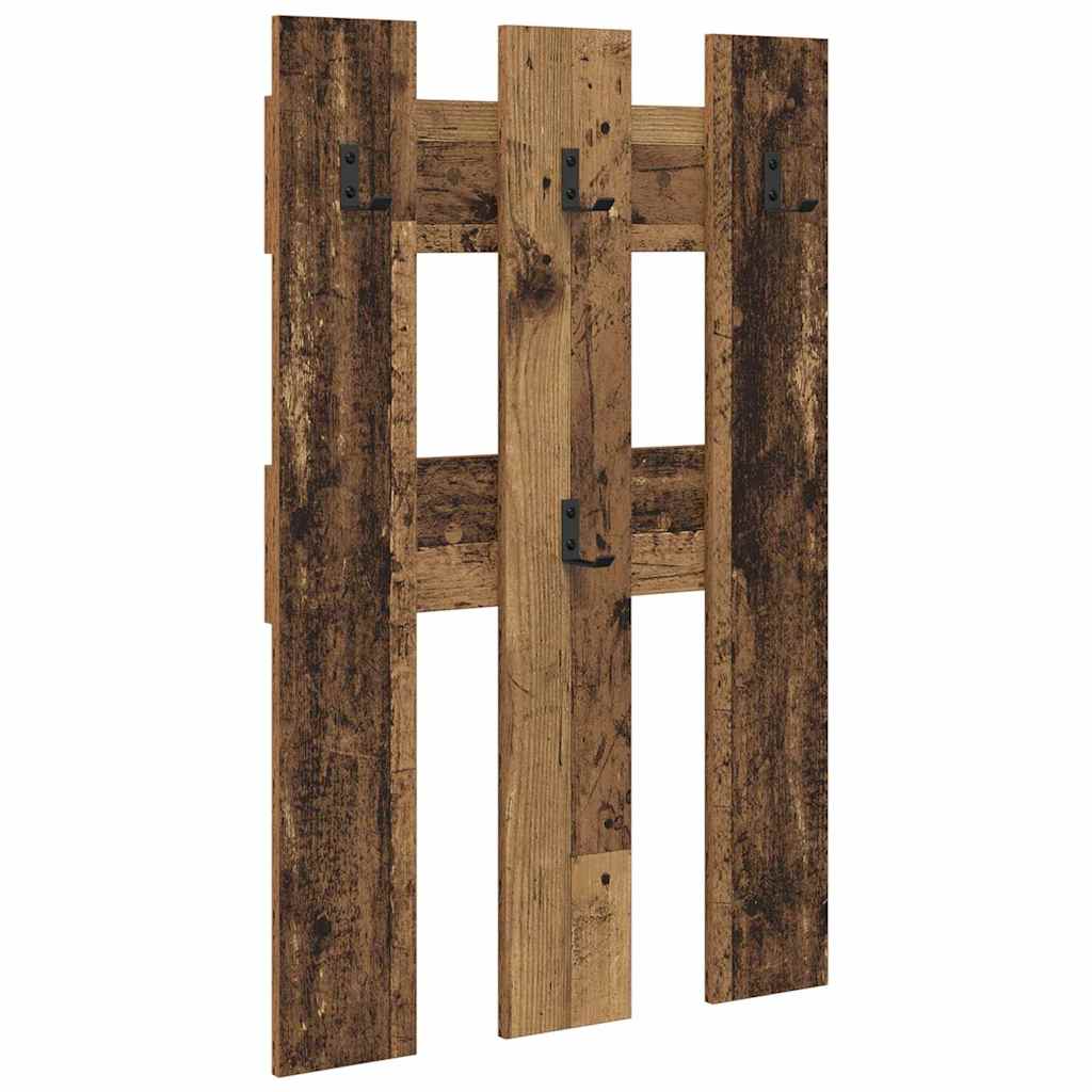Wandmontierter nachttisch Altholz 65 x 3 x 100 cm Holzwerkstoff