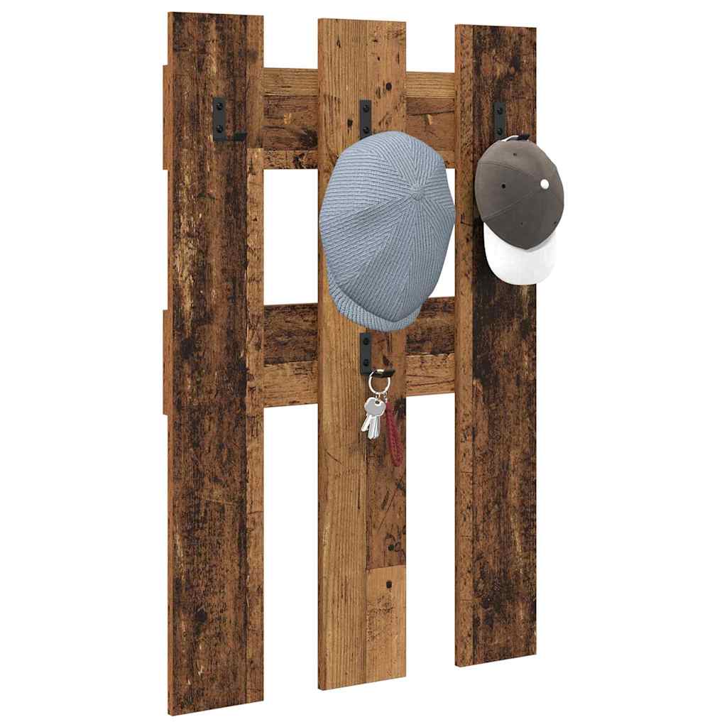 Wandmontierter nachttisch Altholz 65 x 3 x 100 cm Holzwerkstoff
