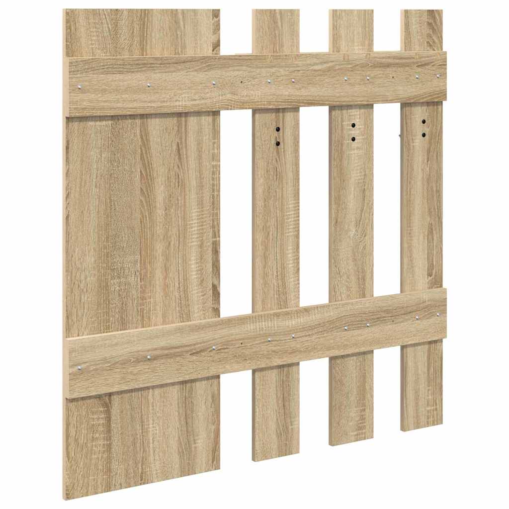 Wandmontierter nachttisch Sonoma-Eiche 100 x 10 x 100 cm