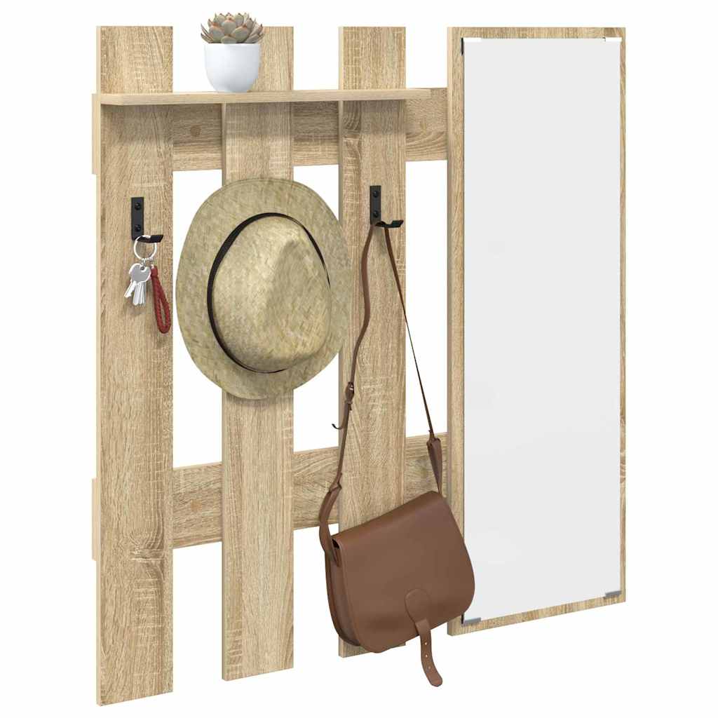 Wandmontierter nachttisch Sonoma-Eiche 100 x 10 x 100 cm