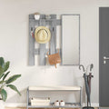 Wandmontierter nachttisch Graues Sonoma 100 x 10 x 100 cm