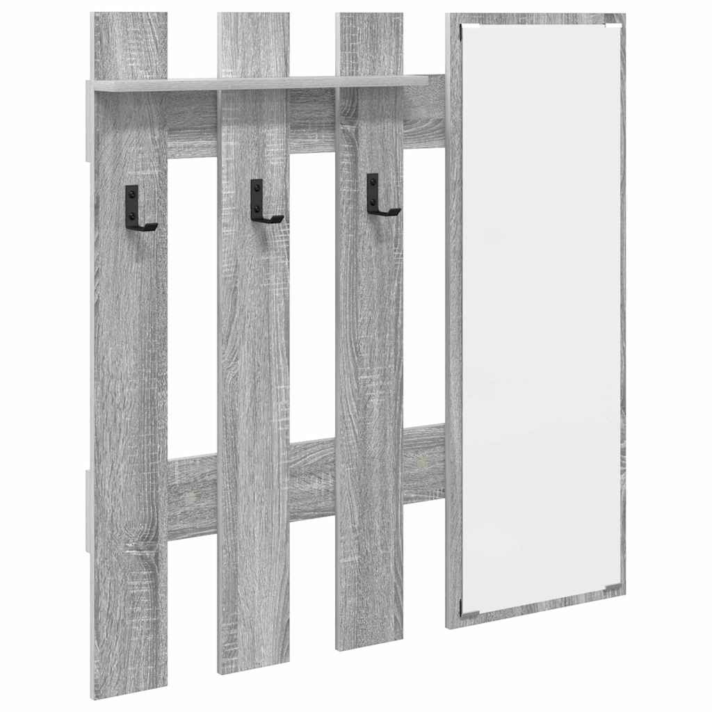 Wandmontierter nachttisch Graues Sonoma 100 x 10 x 100 cm