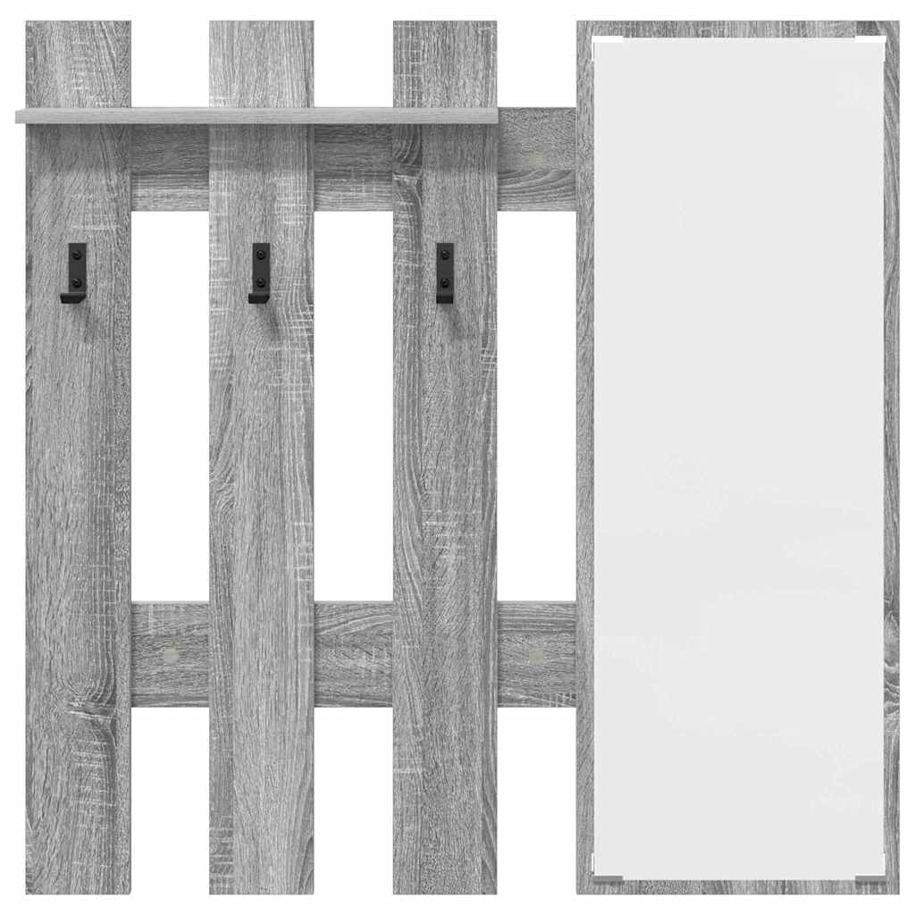 Wandmontierter nachttisch Graues Sonoma 100 x 10 x 100 cm