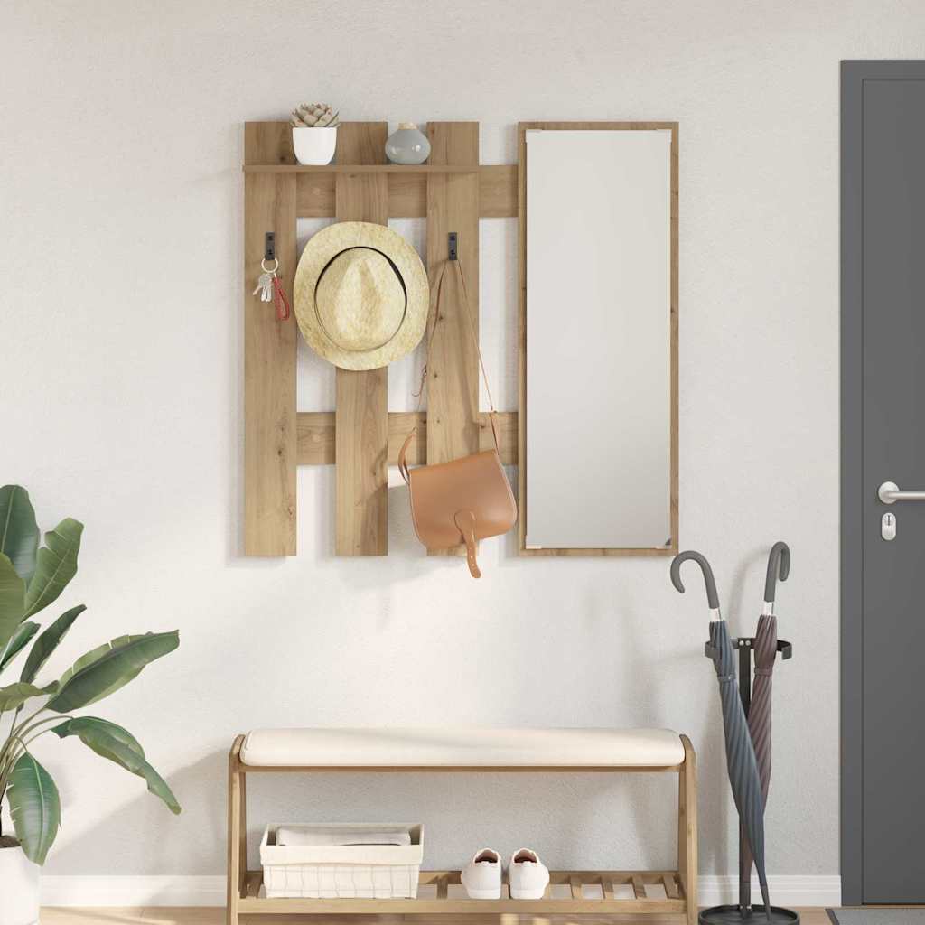 Wandmontierter nachttisch Artisan-Eiche 100 x 10 x 100 cm