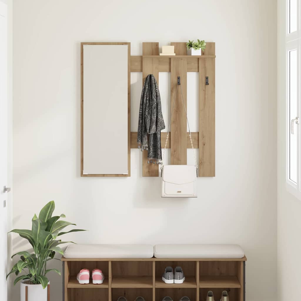 Wandmontierter nachttisch Artisan-Eiche 100 x 10 x 100 cm