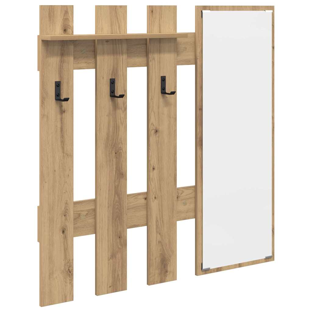 Wandmontierter nachttisch Artisan-Eiche 100 x 10 x 100 cm
