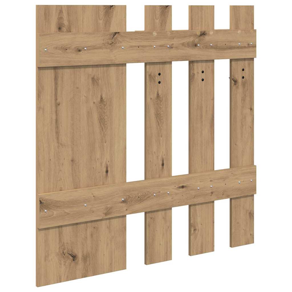 Wandmontierter nachttisch Artisan-Eiche 100 x 10 x 100 cm