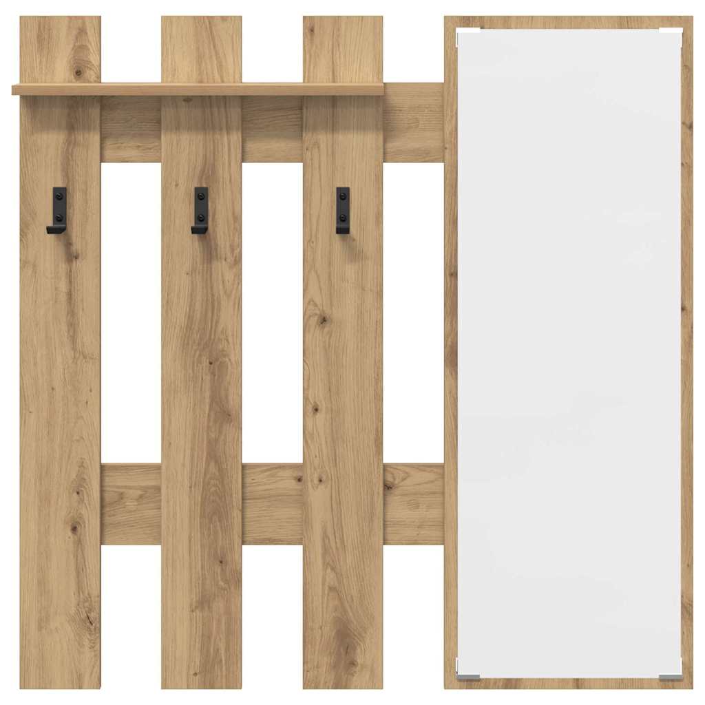 Wandmontierter nachttisch Artisan-Eiche 100 x 10 x 100 cm