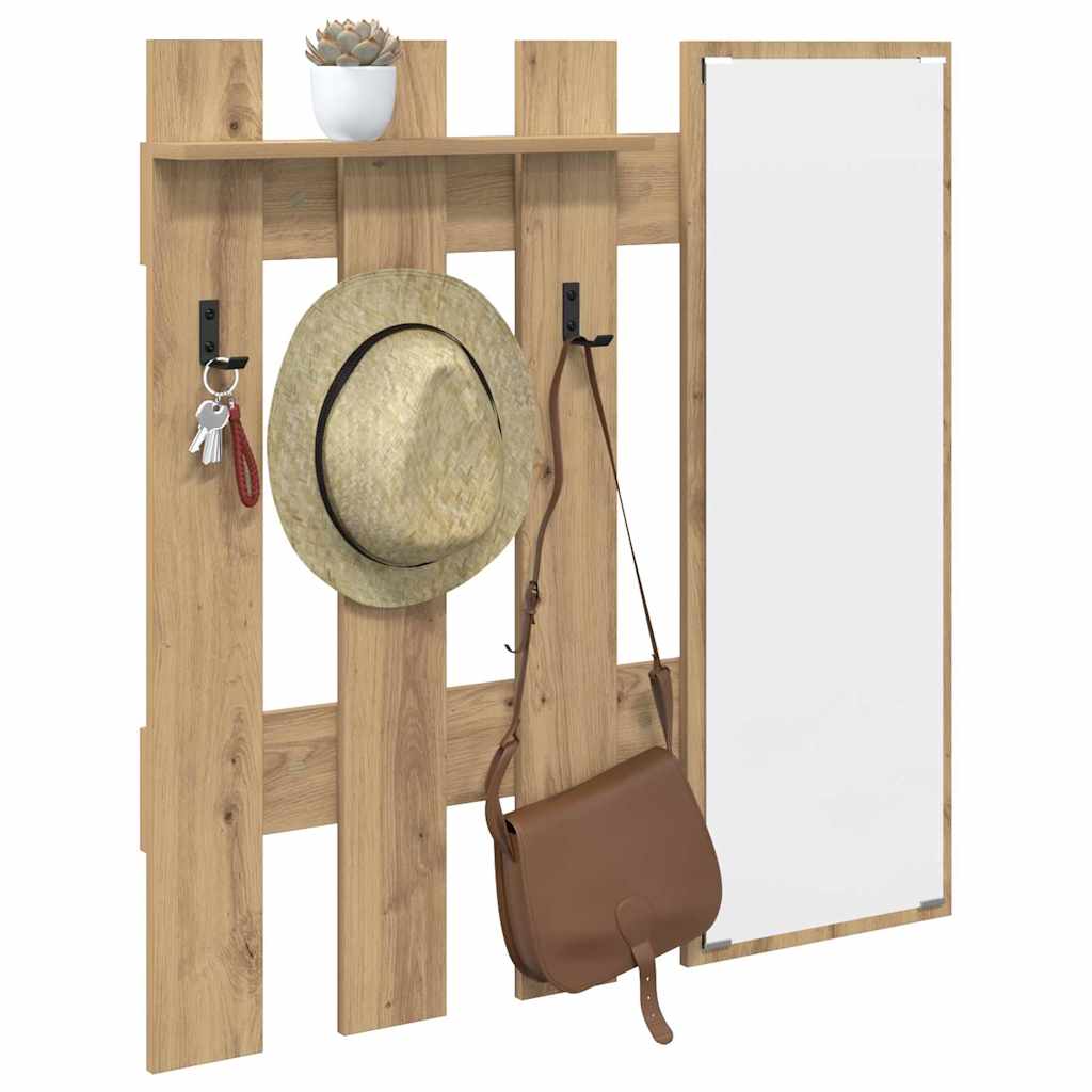 Wandmontierter nachttisch Artisan-Eiche 100 x 10 x 100 cm