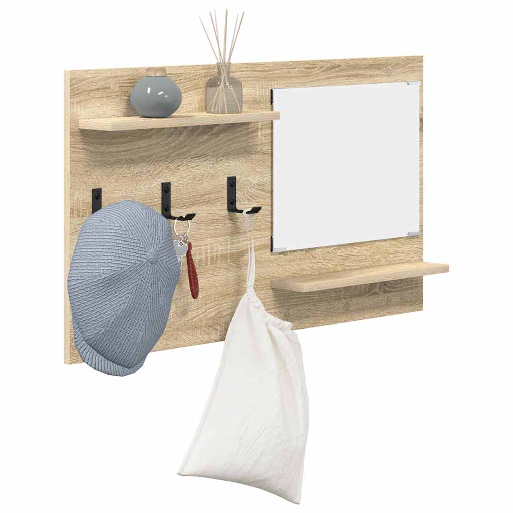 Wandmontierter nachttisch Sonoma-Eiche 90 x 10 x 50 cm
