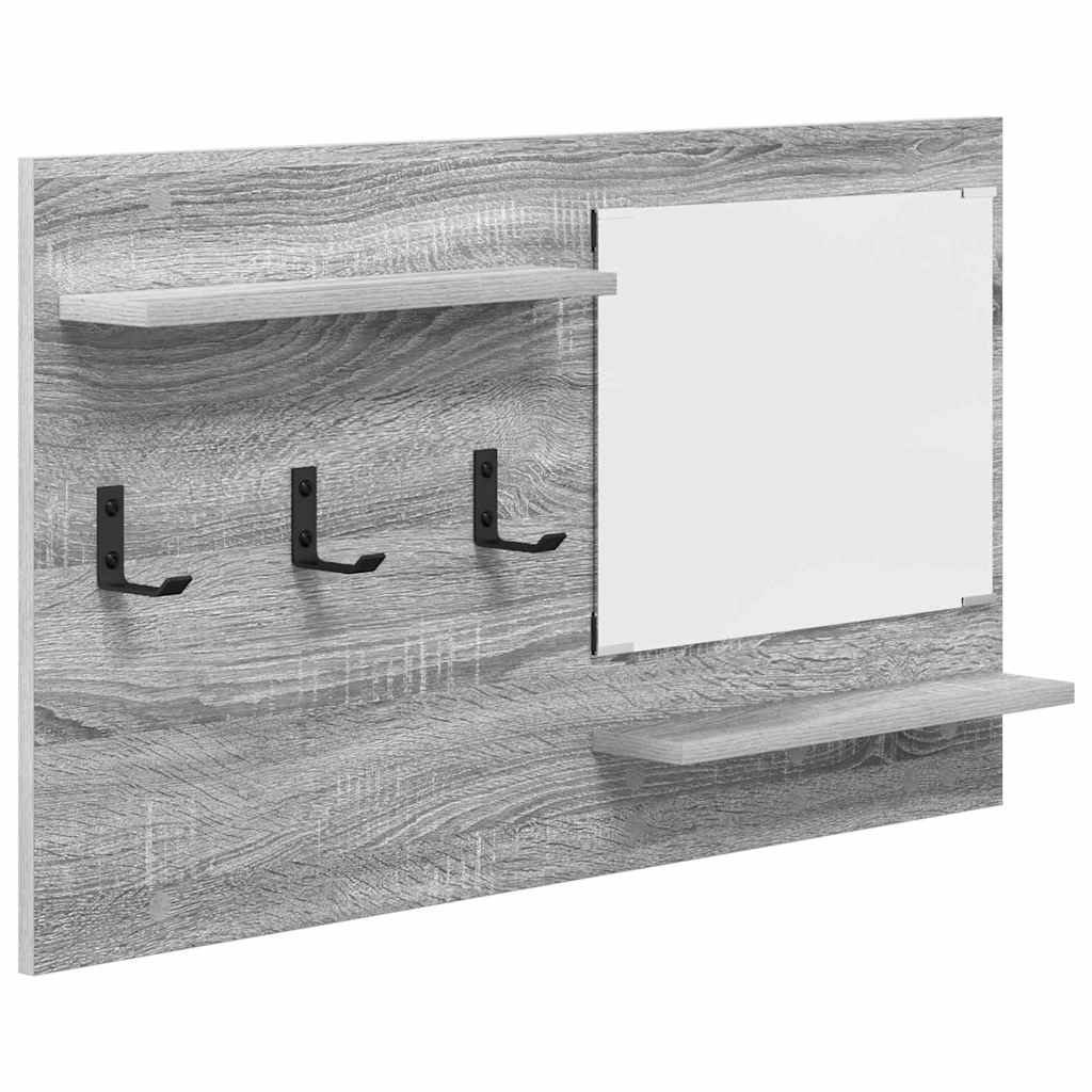 Wandmontierter nachttisch Graues Sonoma 90 x 10 x 50 cm