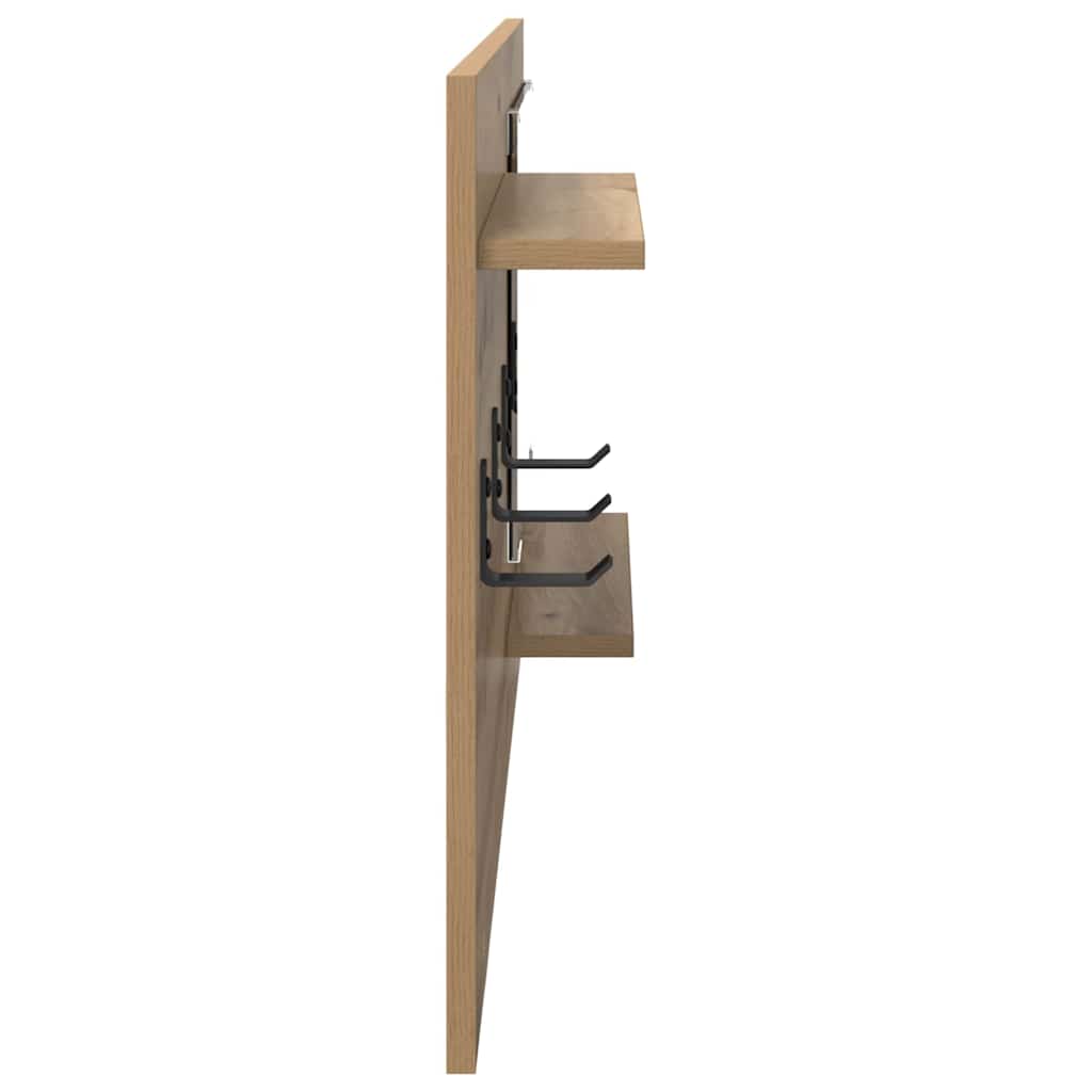 Wandmontierter nachttisch Artisan-Eiche 90 x 10 x 50 cm