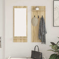 Wandmontierter nachttisch Sonoma-Eiche 70 x 10 x 90 cm
