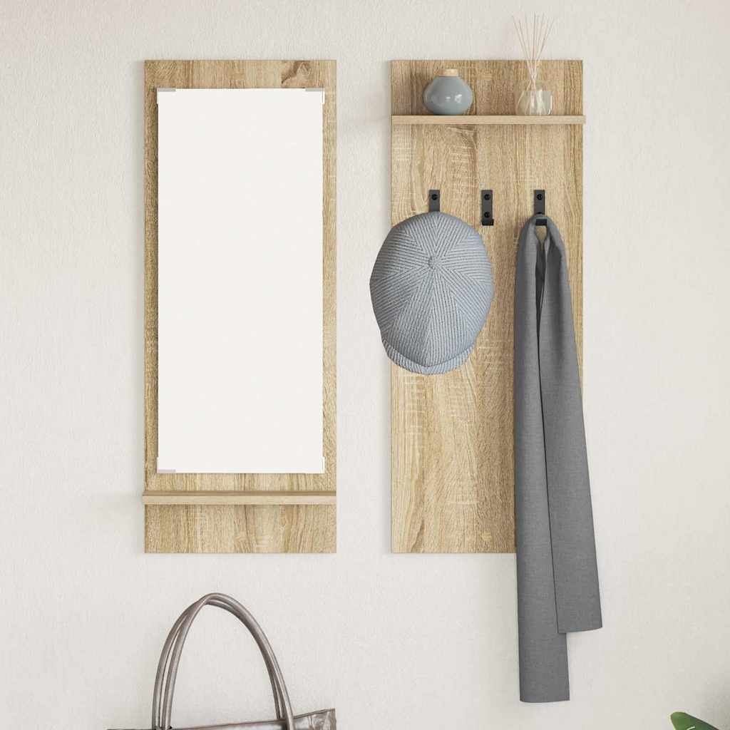 Wandmontierter nachttisch Sonoma-Eiche 70 x 10 x 90 cm