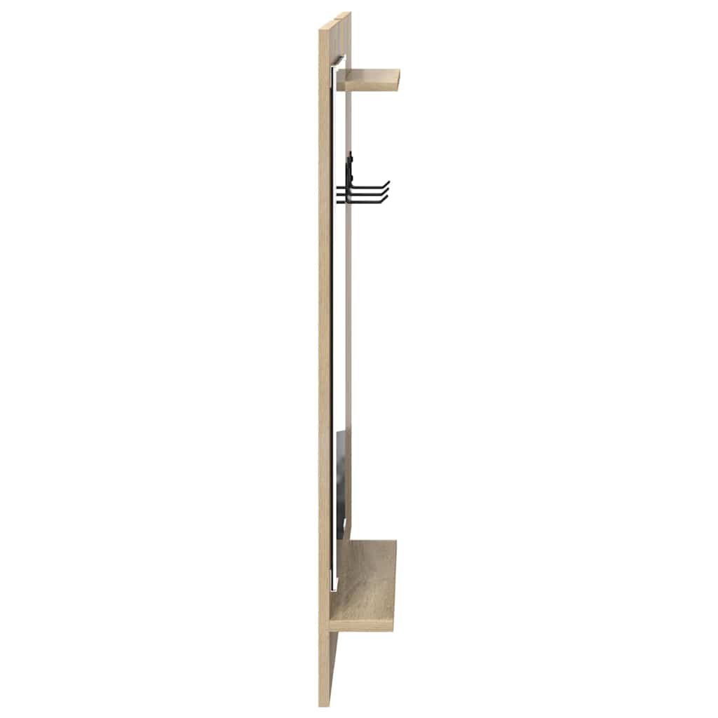 Wandmontierter nachttisch Sonoma-Eiche 70 x 10 x 90 cm