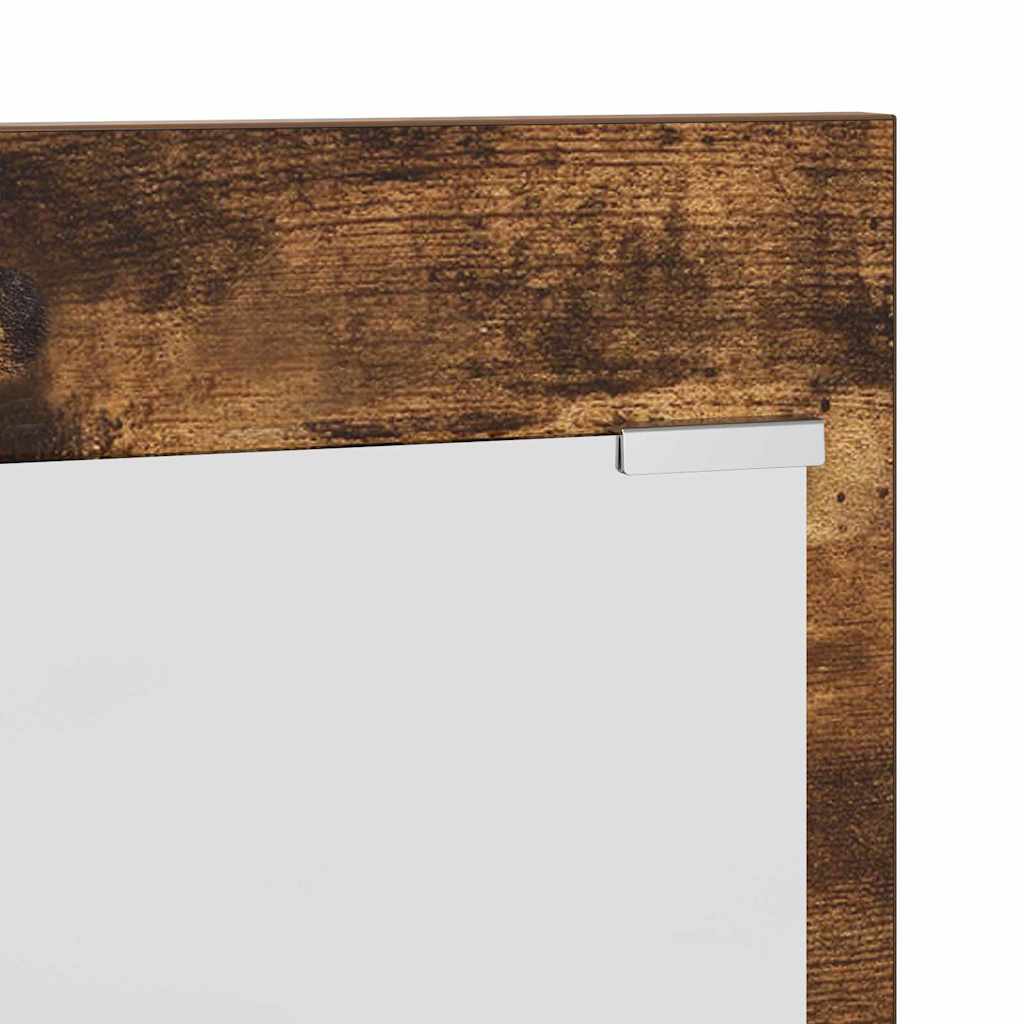 Wandmontierter nachttisch Geräucherte Eiche 70 x 10 x 90 cm