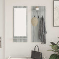 Wandmontierter nachttisch Graues Sonoma 70 x 10 x 90 cm