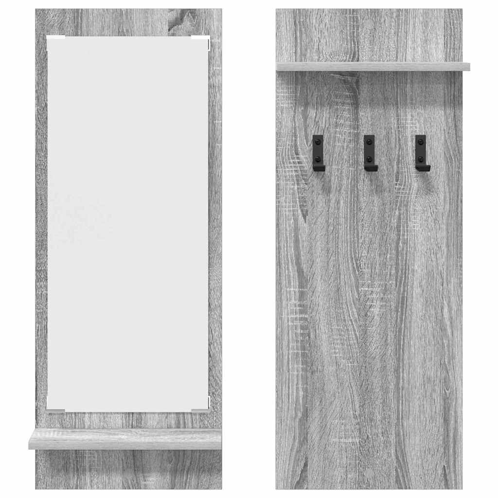 Wandmontierter nachttisch Graues Sonoma 70 x 10 x 90 cm